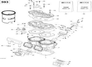 01- , 593 (01- Cylinder, 593)