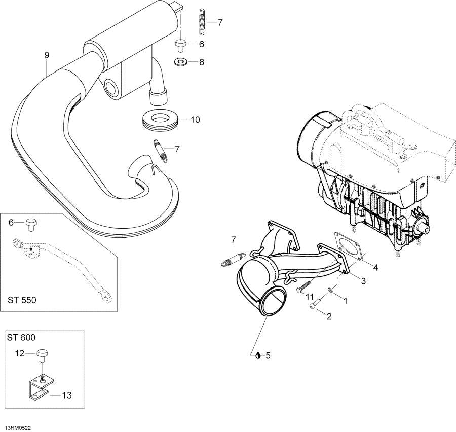  Lynx  -   / Exhaust System