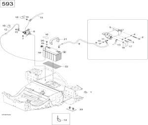 10- Battery  , 600 (10- Battery And Starter, 600)