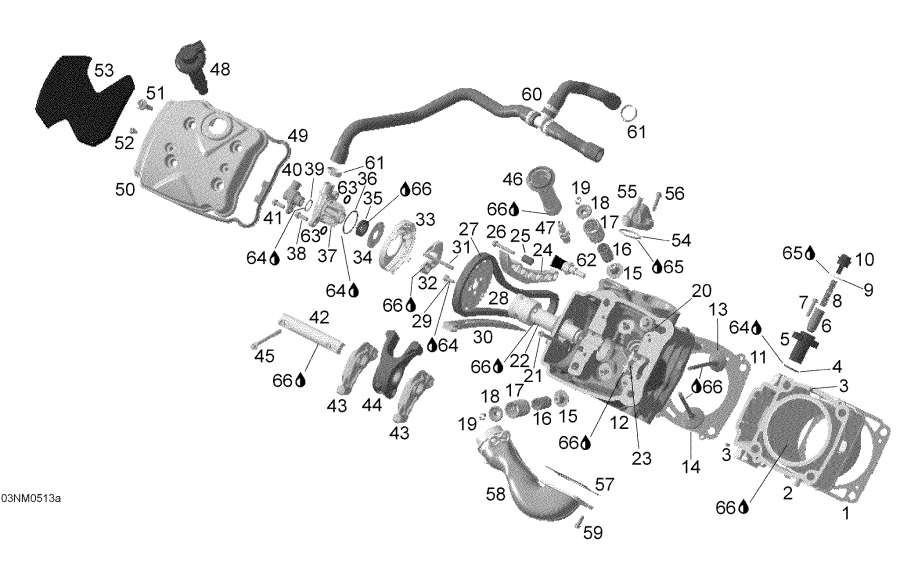  lynx  - Cylinder And Cylinder Head