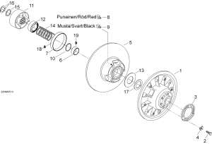 05-   (05- Driven Pulley)