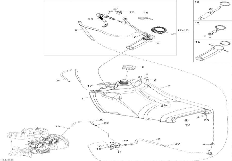 Snowmobile lynx  -  