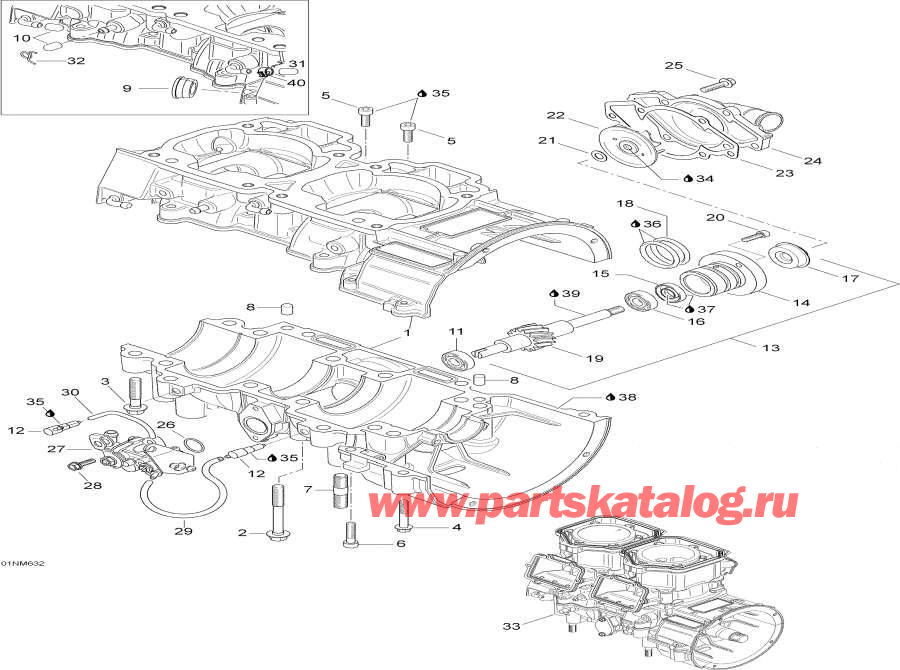 �������� Lynx  - Crankcase - ������ ���������