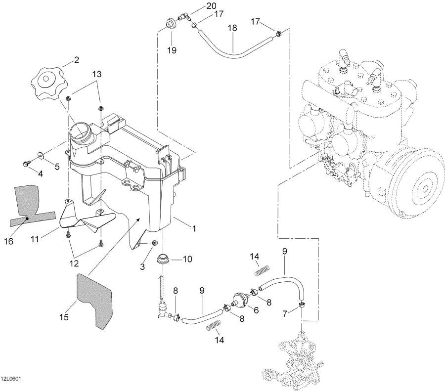 Snow mobile   - Oil  / Oil Reservoir