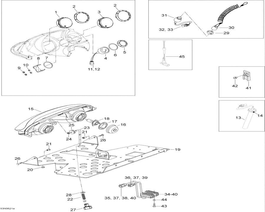 Snowmobile lynx  -  System