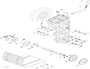 05- Drive Axle  Track (05- Drive Axle And Track)