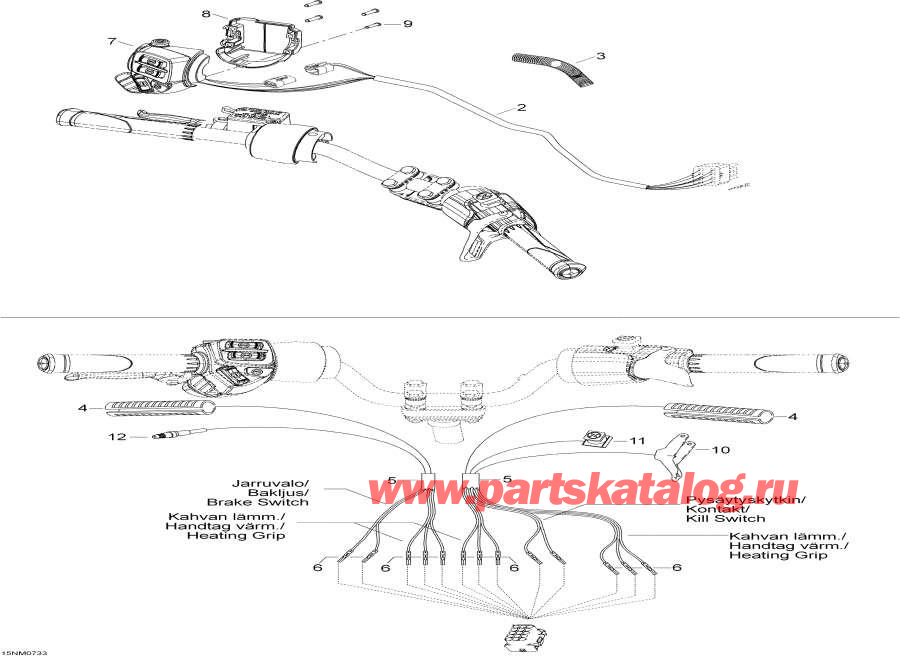 Snowmobiles Lynx  -    ,Steering Harness