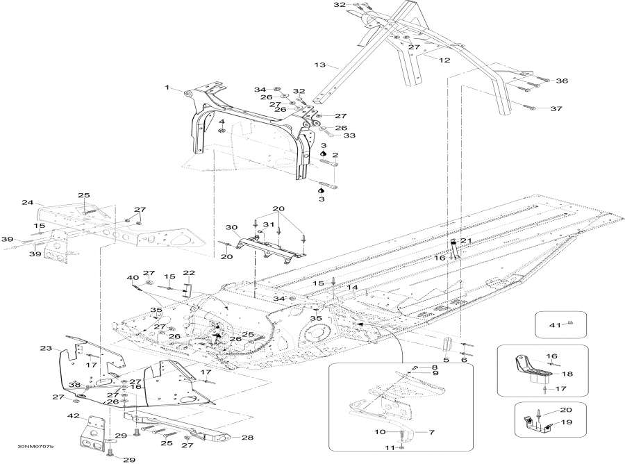 Snow mobile   -   Components / Frame And Components