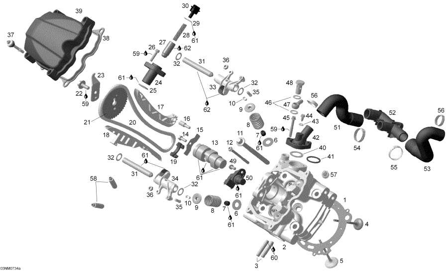  Lynx  - Cylinder Head Front