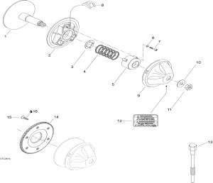 05-   (05- Drive Pulley)