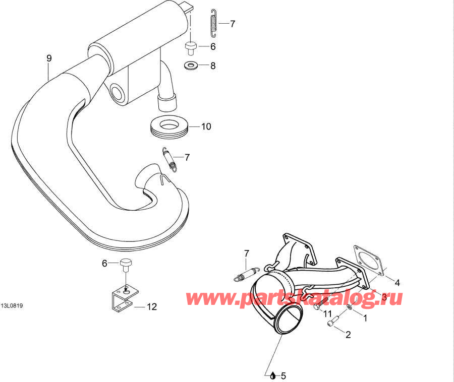  lynx  - Exhaust System /  