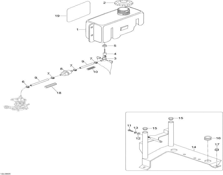 Snow mobile   - Oil System / Oil System