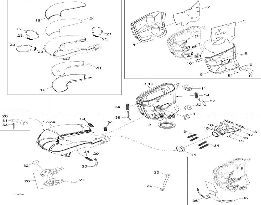 Lynx  - Exhaust System /  