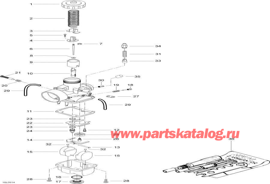  Lynx  - Carburetor / 