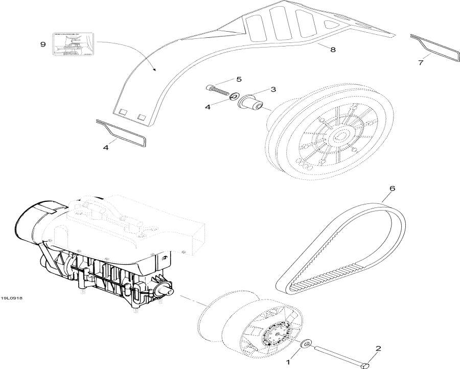  lynx  -  System / Pulley System