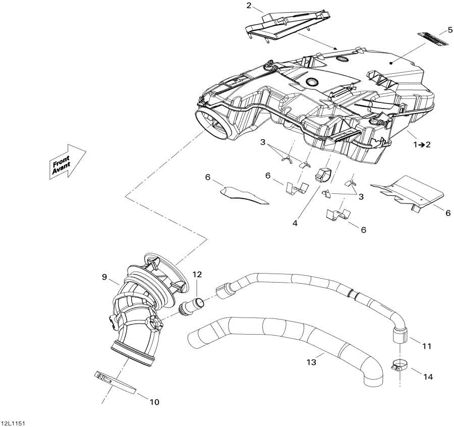  Lynx  - Air   System / Air Intake System