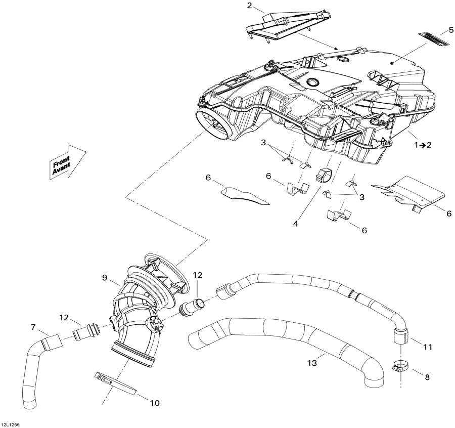 Snow mobile Lynx  - Air   System