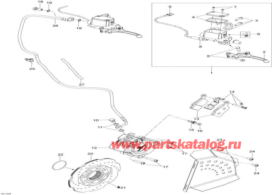 Snowmobile   -   / Hydraulic Brakes