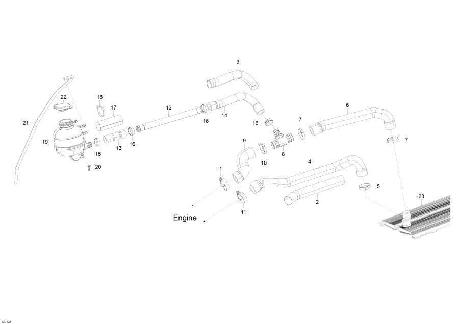 Snow mobile   - Cooling System -  System