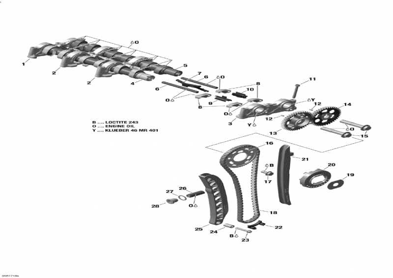 Snowmobile   - Camshafts And Timing Chain - 1200 4-tec -      - 1200 4-tec