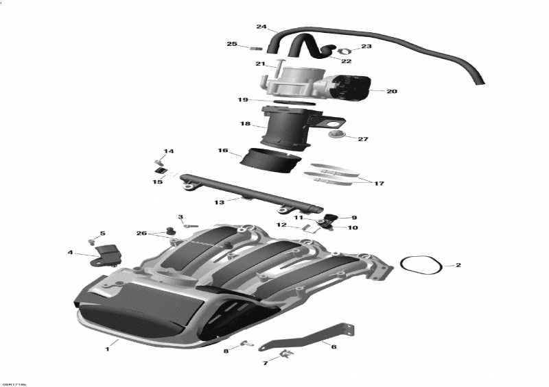  Lynx  -      - 1200 4-tec / Air Intake Manifold And Throttle Body - 1200 4-tec