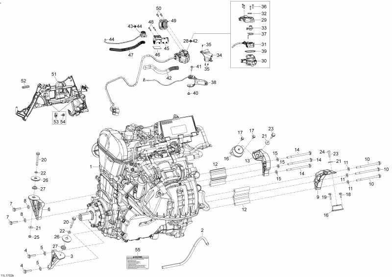  Lynx  - Engine And Engine Support 4 Strokes -    Sport 4 Strokes