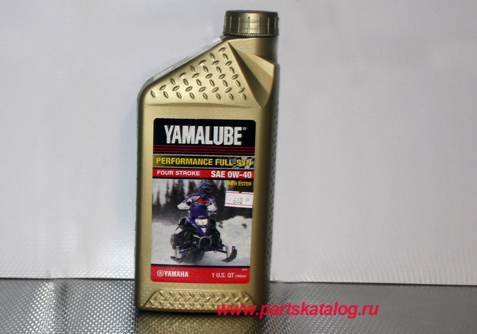 моторное масло Yamalube LUB00W40FS12, 1 литр