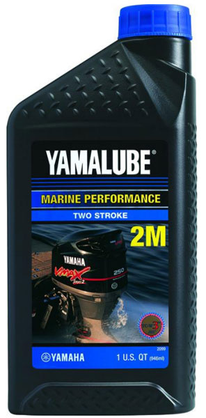 масло Yamalube 2M Two Stroke на лодочные моторы