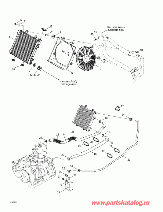 BRP Traxter, 7417/7418, 2000  -  System