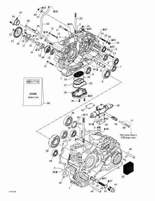 ATV  Traxter XT, 7467/7468/7472/7481, 2001 -  