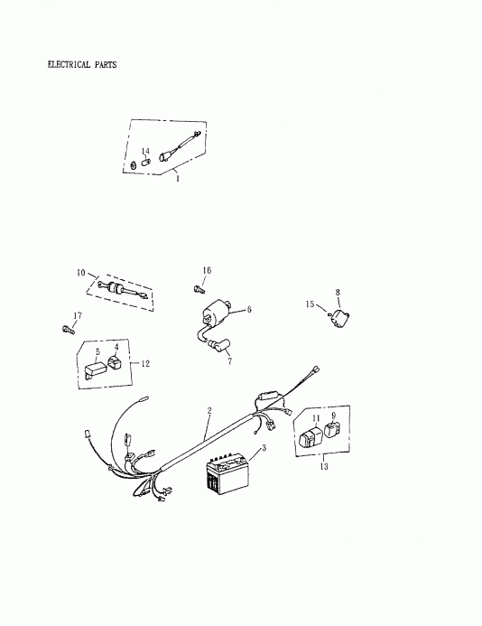  Bombardier - Tail Light,  Parts 172-25