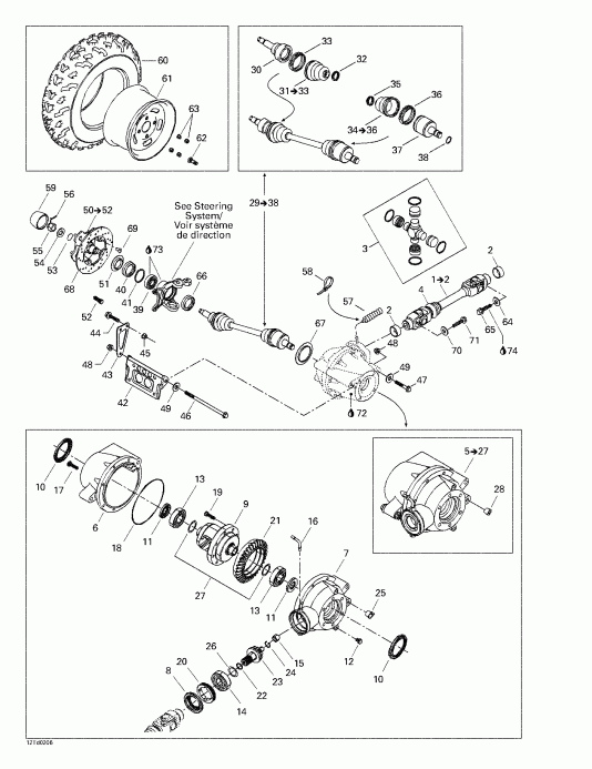  - Drive System, Front