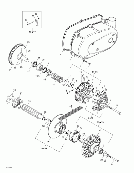    Quest 650, 2003 - Belt   