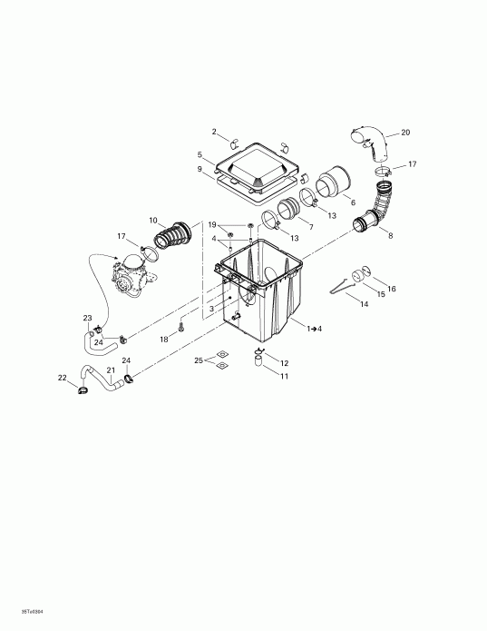  Bombardier Traxter Autoshift XT, 2003  - Air  