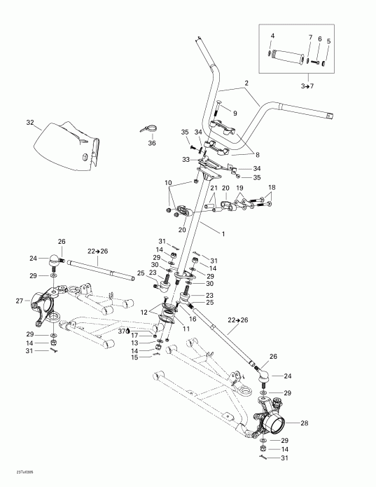 Traxter XL, 7571, 2003 -   System