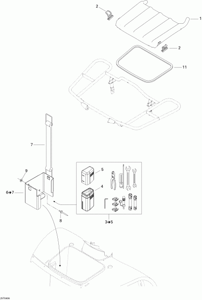  - Front Storage Compartment