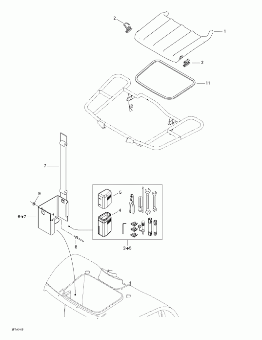  BRP - Front Tray