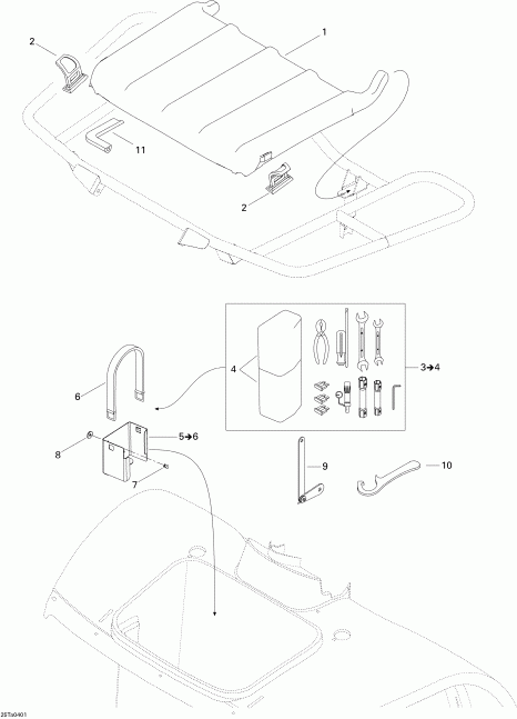 ATV - Front Tray