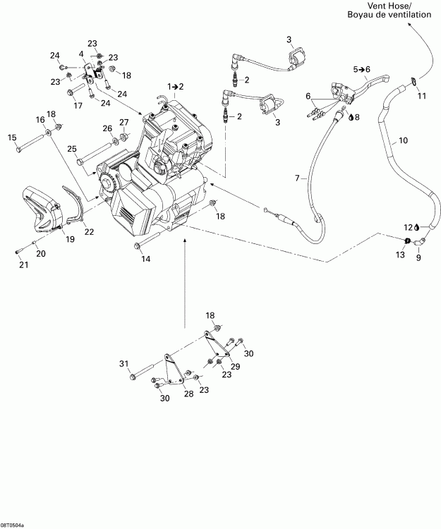 ATV  DS 650/DS 650 X, 2005  -    Sport 1