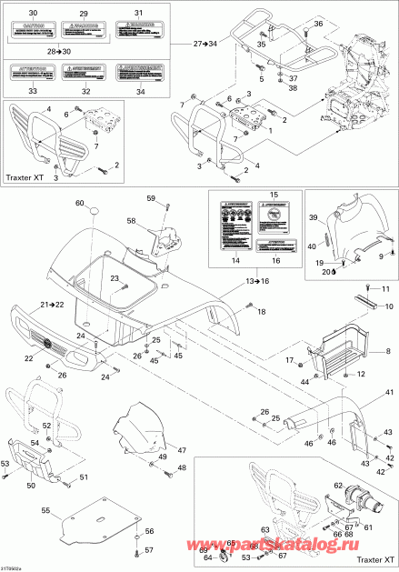 ������������  ������ Traxter 5 Speed, 2005 - ������ � ���������� (front)
