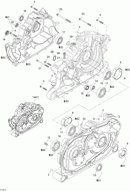 ATV - Crankcase