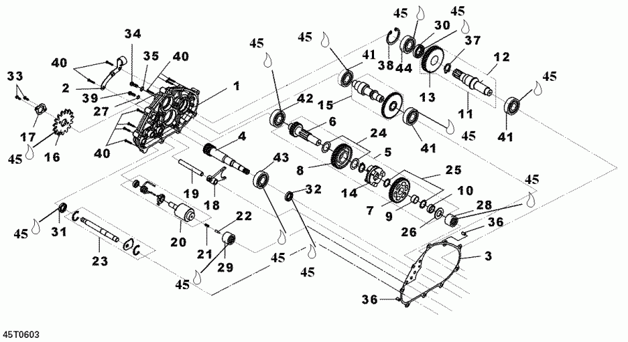  Bombardier - Gear Box