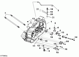 01-    Half (01- Left Crankcase Half)