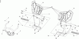 09- Front   Footrests (09- Front Bumper And Footrests)