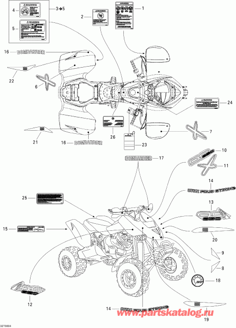   DS 650 X, 2006 - 