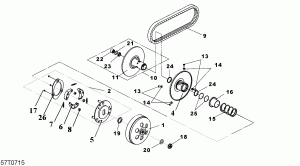 05-   (05- Driven Pulley)