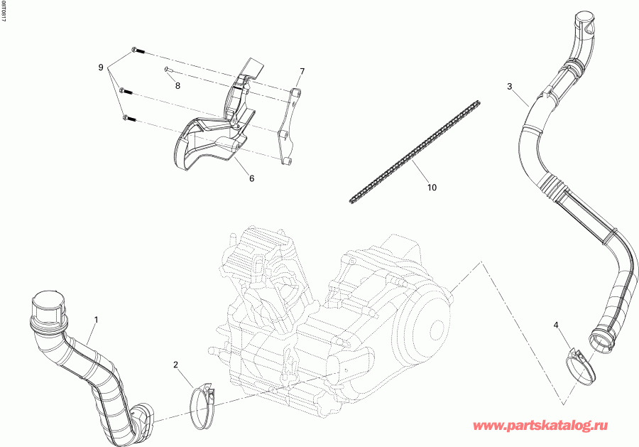 ATV BRP DS 250 CVT, 2008 - 