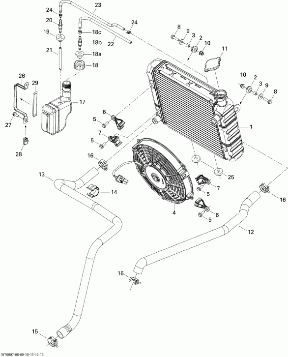    Outlander 800 STD, 2008 -  System