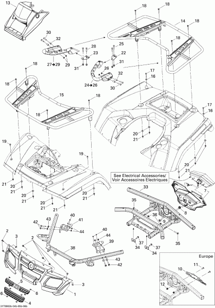   Outlander Max 500 EFI XT, 2009 -    2