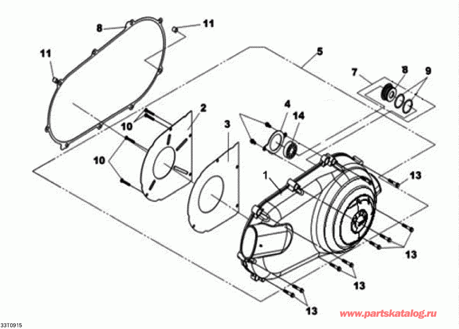   DS 250 NA, CE & INT, 2010  - Cvt Cover